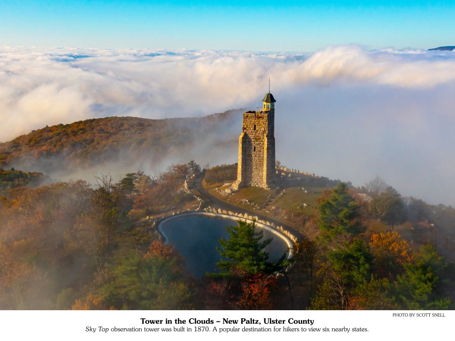 HOPE for Youth Calendar November 2023 - Tower in the Clouds.