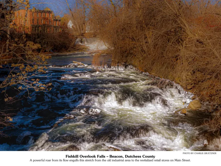 November 2025 calendar picture | water flowing over rocks.